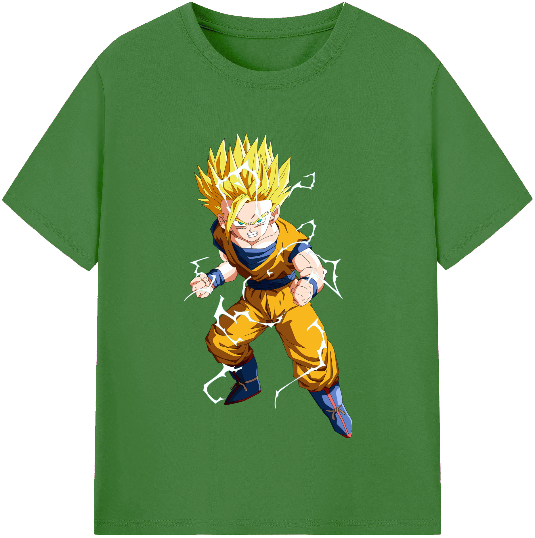 （画像用） ドラゴンボール 孫 悟飯（そんごはん）DRAGON BALL Son Gohan レディースカジュアルプリントTシャツ（綿100％）